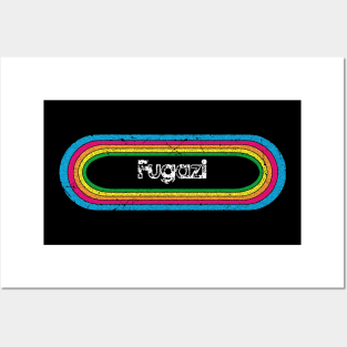 fugazi ll rainbow retro Posters and Art